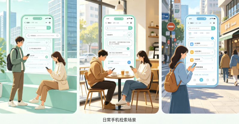 杭州普通人日常手机使用场景拆解：GEO 与 AI 优化如何改变信息检索体验