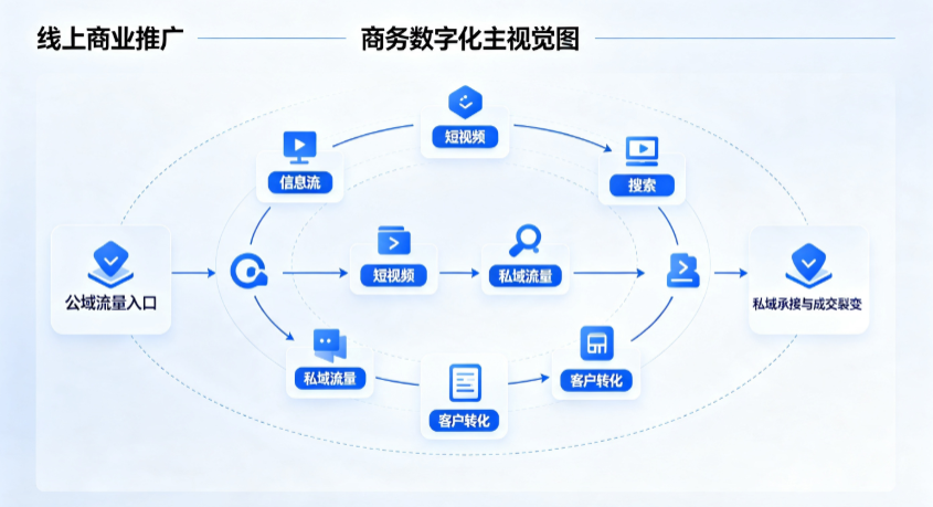 杭州线上商业推广怎么做？全域流量闭环搭建与低成本转化实战指南